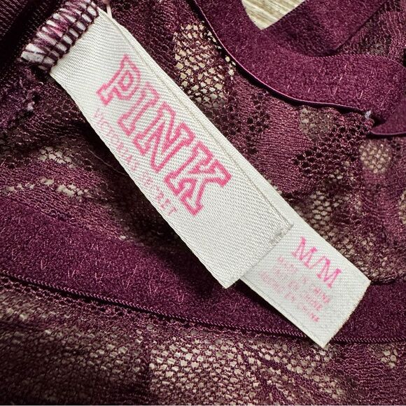 PINK Victoria’s Secret Lace Bralette Size Medium - Picture 5 of 6